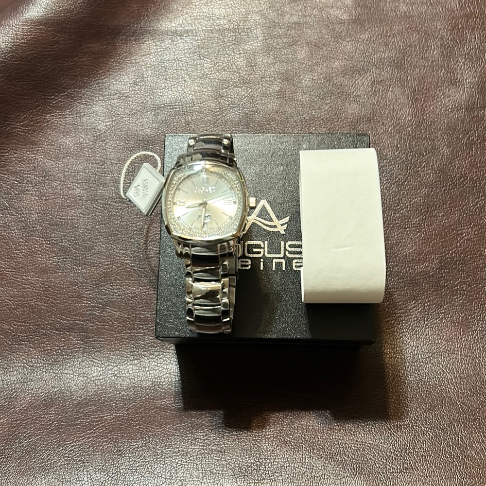 AUGUST STEINER.. New watch stainless steel band